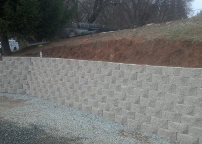 Block Retaining Wall